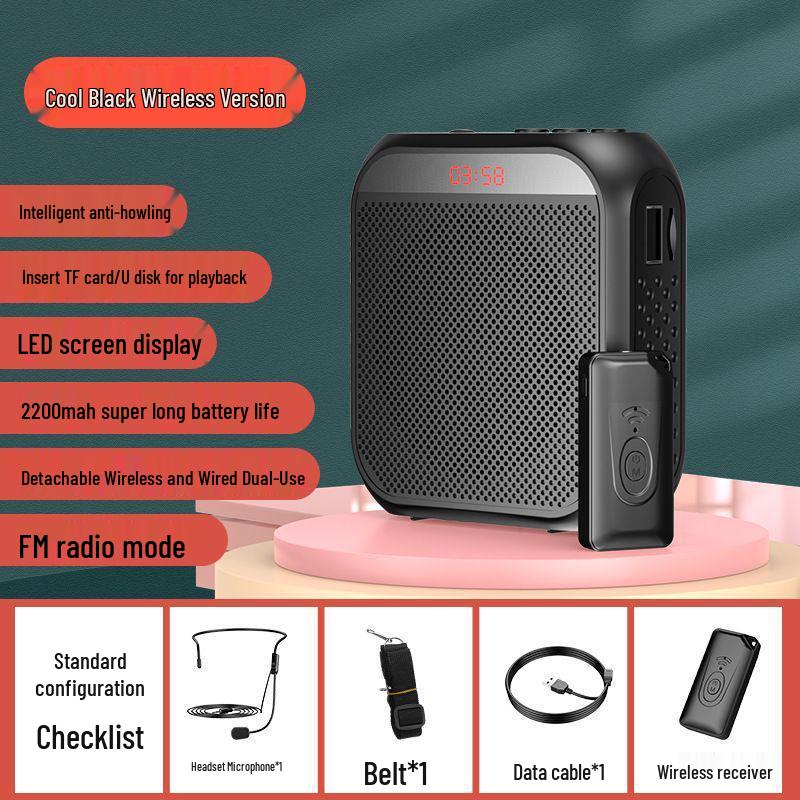 Little Bee Multi-functional Bluetooth Amplifier: Portable, Large Volume for Teachers & Tour Guides