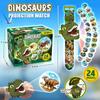 Dinosaur Watch Flashlight Projector Toys Animal Pattern Torch Educational Toys Gift