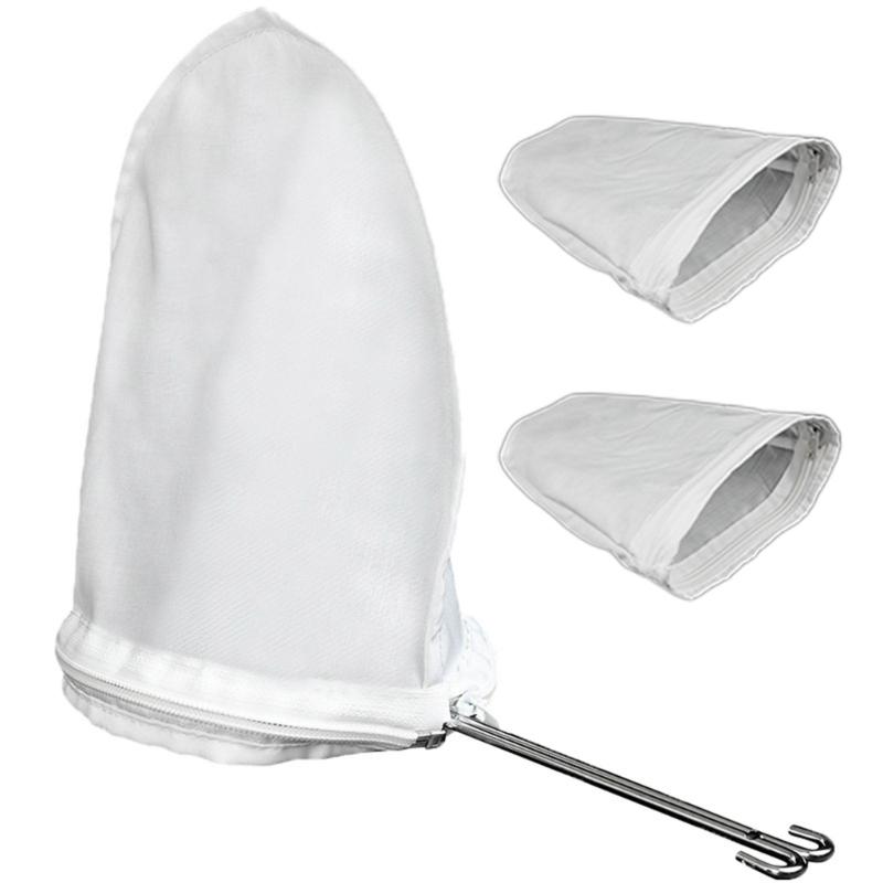 

Stainless Steels Teas Strainer Set Reusable Fine Mesh Filter Bag For Bubble Teas Coffee Herbal Infuser Homes Kitchen Use 1