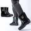 Extra Large Size Rain Shoes Men's Waterproof Boots Non-slip Thickened Soles Four-season Water Shoes Outdoor Fishing Kitchen Work Rain Boots