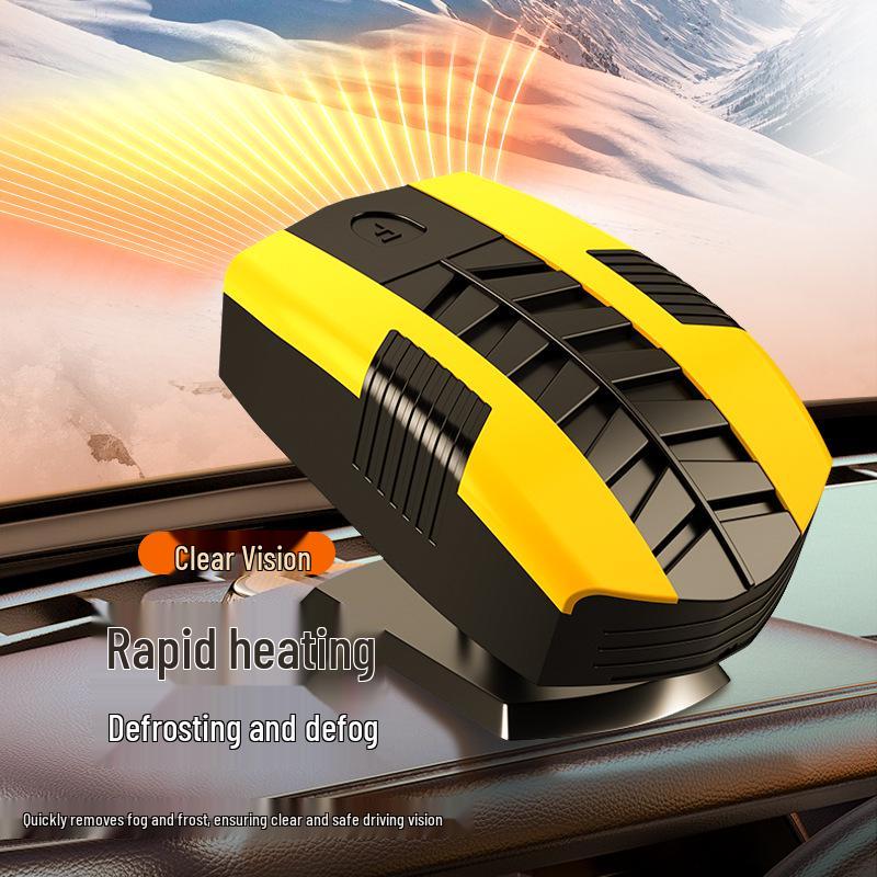 12V Car Heater & Defogger with Hot/Cold Settings for Defrosting Snow