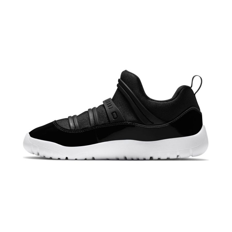 

Детские кроссовки Air Jordan 11 Retro Little Flex PS к 25-летнему юбилею, черно-белые BQ7101-011