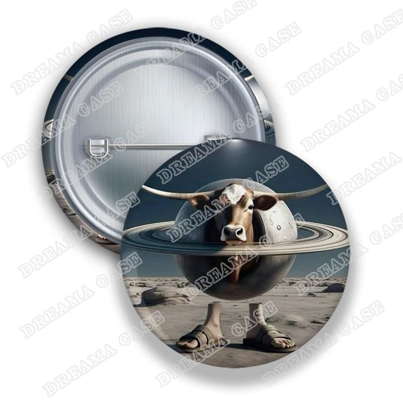 

Горячие итальянские значки Brainrot Ai Animals Meme для аксессуаров Tralalero Tralala Tung Sahur Button Brooch Pins Fans Friends Gifts