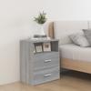 Day and Night - Day and Night Sonoma Gray Nightstand 50x32x60 Cm