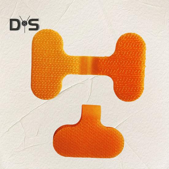 10 Pcs Write-on Cord Labels Cable Tabs Reusable Cable Organizer Nylon Hook And Loop Cable Labels Electrical Cables Identification Tabs for Home