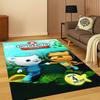 The Octonauts Barnacles Cute Cartoon Carpet Rug for Bedroom Living Room Sofa Doormat Home Decor, Game Area Rug Non-slip