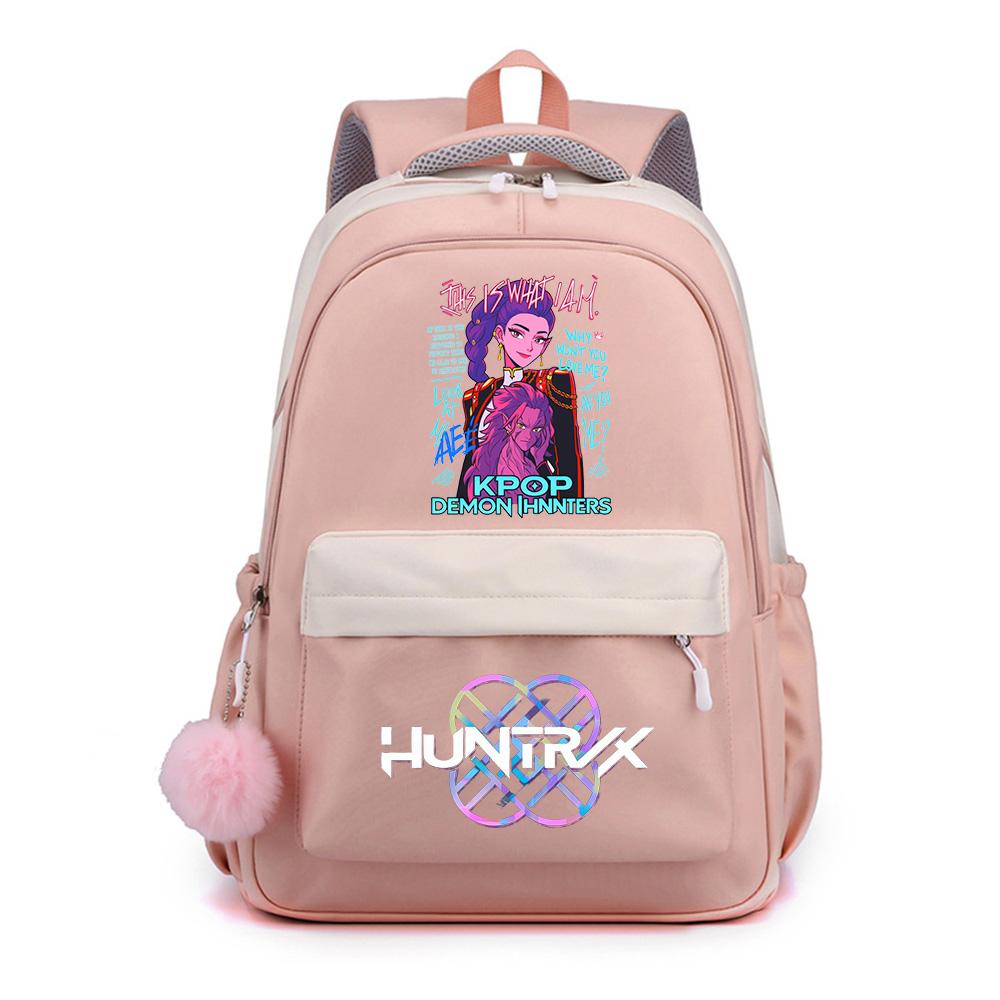 Niedlicher Anime K-Pop bedruckter Rucksack mit großer Kapazität für Teenager, Studentin, Student, Schulranzen, Büchertasche, Kindergeschenk, Damen, wasserdichte Reisetasche, Mochila