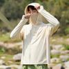 Ice silk sun-protective shirt for women, couple's ultra-thin fishing outdoor skin shirt, UV-resistant breathable sun-protective shirt for men