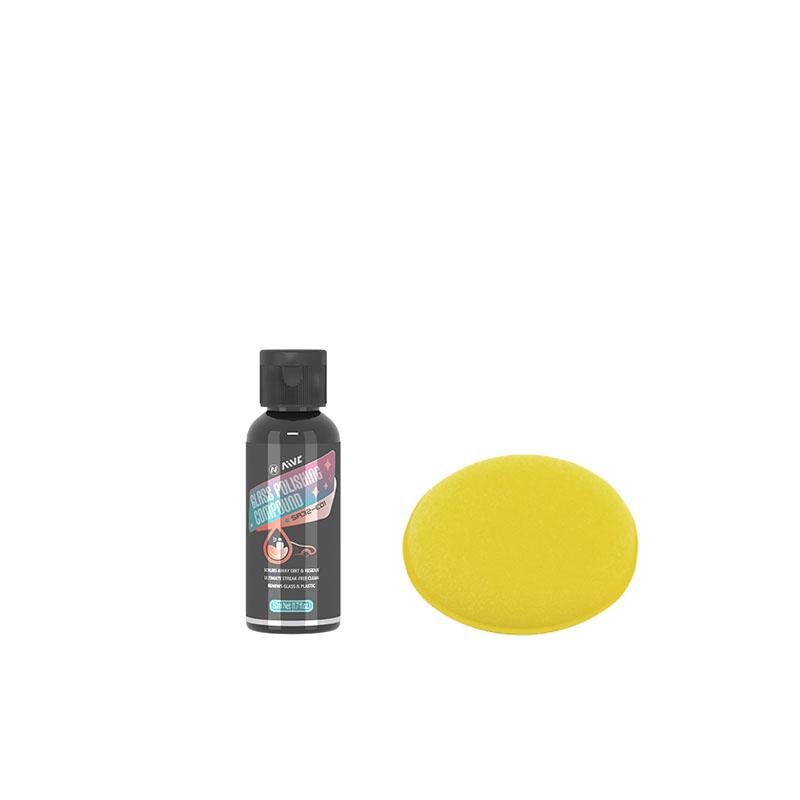 

Паста для удаления масляной пленки со стекол автомобиля Aivc Средство для удаления пленочного покрытия со стекол автомобиля Clear Vision Гидрофобный инструмент для ухода за лобовым стеклом автомобиля