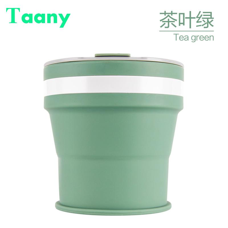 Collapsible Silicone Coffee Mugs, Travel Cup, Folding Water Cups, BPA Free, Food Grade, Drinking Ware Mug, Tea Cups, 350ml