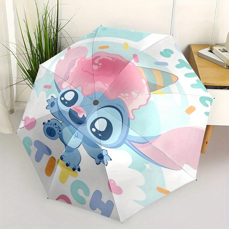 

Disney Stitch,Lilo_and_Stitch Automatic Opening and Closing Umbrella Suitable for all occasion and business umbrella, unisex portable tri