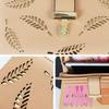 Youthful Embossed Long Wallet: Three-in-One Coin Purse, Anti-Magnetic, Multi-Card Slot Holder, with Elegant Cutout Design.