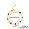 Hot-selling, Four-leaf Clover Bracelet Shein Popular Color Zircon European and American Fashion Design Luxury Jewelry
