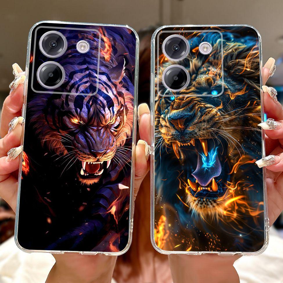 For Xiaomi Poco M7 Pro 5G Case Clear Fashion Luxury Cartoon Funny Cool Painted Soft Phone Case For Poco M7 Pro 5G Back Cover