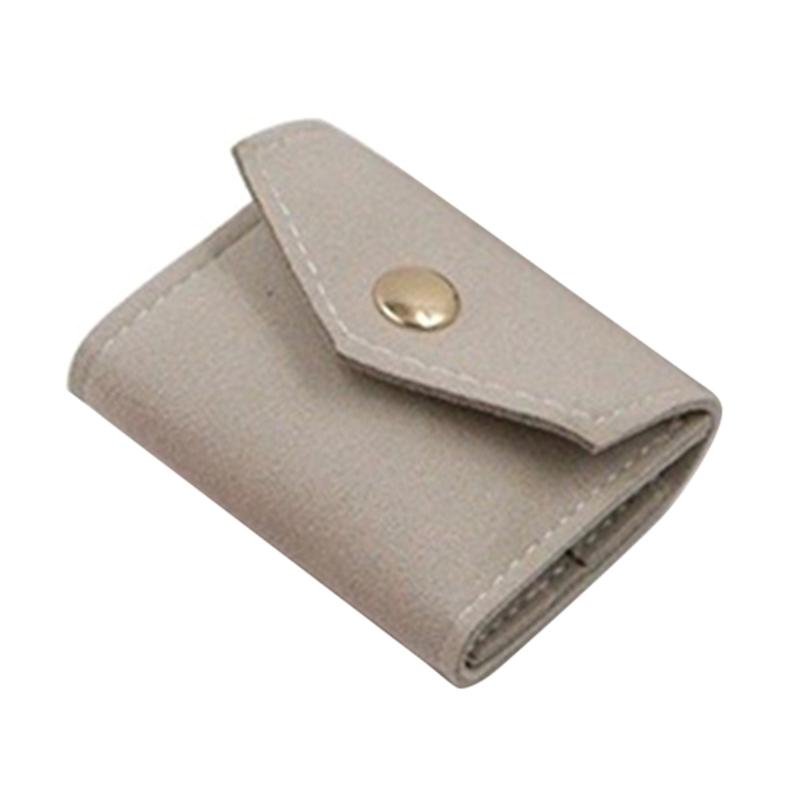 Travel Unique Jewelry Roll Bag Organizers Necklace Storage Box Microfiber Texture Suitable for Rings Earrings Necklaces