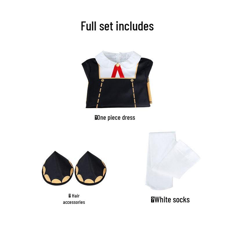 Anya & Yor Spy x Family Eden Academy Halloween Cosplay Costume
