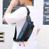 Large Crossbody Fanny Pack Sports Waist Bag Waterproof Hip Pouch Bum Bag Outdoor Waist Pack for Jogging Hiking Fishing Men Women