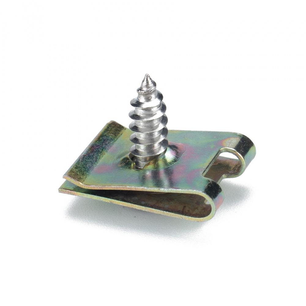 160PCS Fasteners U Nuts Self Tapping Screw Spire U Clips Interior Trim Panels For Car Motorcyle
