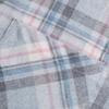 Women Loose Top Plaid Color Block Long Sleeve Casual Ladies  Blouse Coat Shirt Jacket