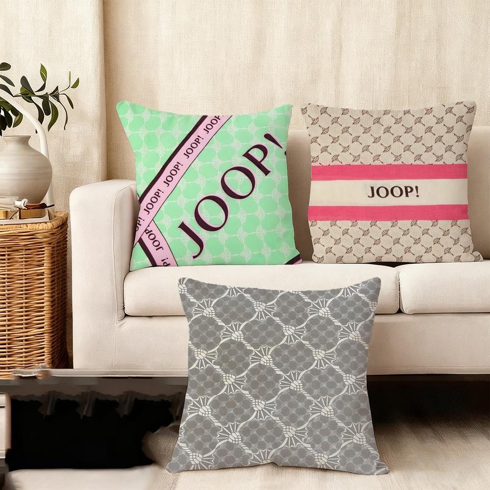 Luxus J-Joops Cool Kissenbezug Weicher Plüschstoff Doppelseitig Bedruckter Sofakissenbezug Für Alle Jahreszeiten Wohndeko Geschenk