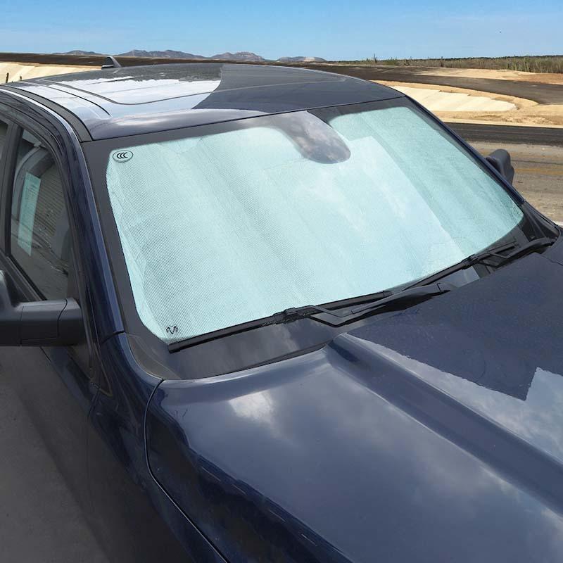 Car Front Windshield Sunshade Window Shade Foldable Sun Visor Car Cover Fit for Dodge RAM 2018 Up Intrerior Accessories
