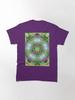Pentangle Pastel Shades Multicolored Kaleidoscope Pentangle Pattern 4 Classic T-Shirt