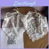 Vintage Lace Floral Headscarf For Women Summer Beach Hair Accessory With Embroidered Design