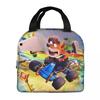 Insulated Lunch Bag Crashs Bandicoots Merch Video Game Storage Food Box Unique Design Cooler Thermal Lunch Box For Travel