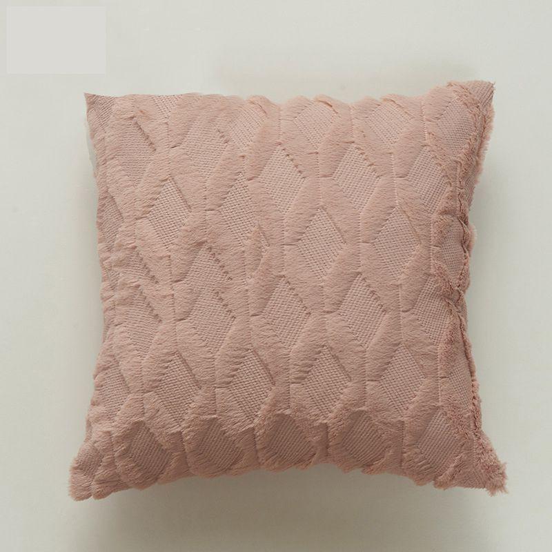 Super Soft Diamond Plush Pillowcase With Bright Colors For Stylish Living Room Decoration