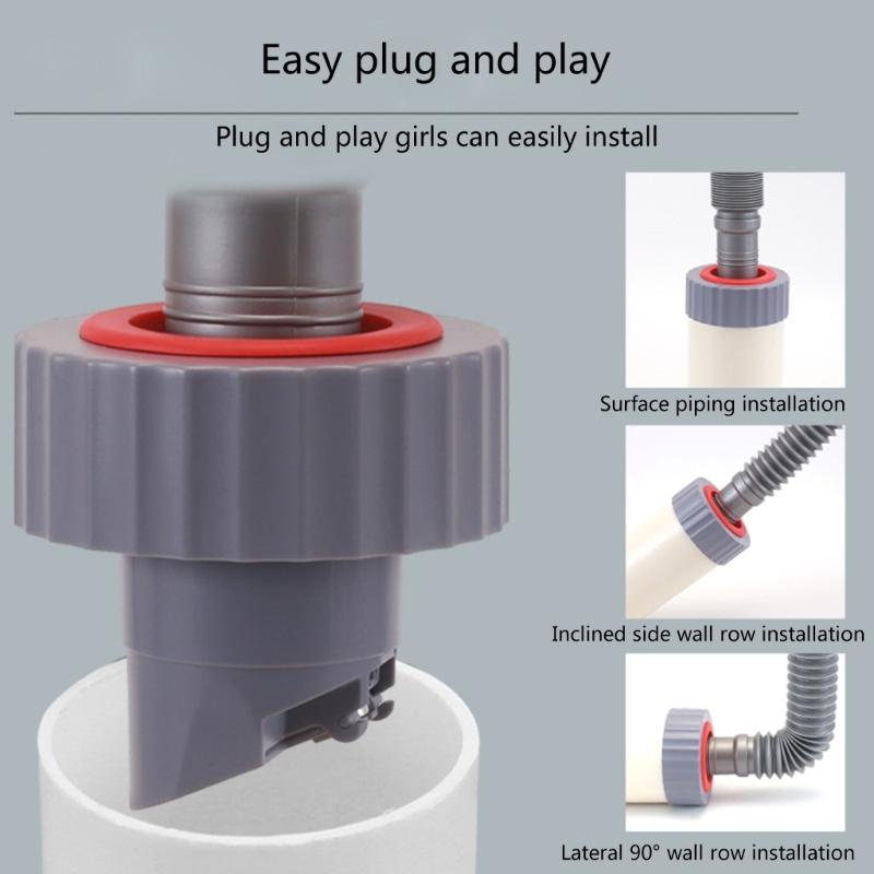 Rubber Plug for Pipe Versatile Pipe Seal Reliable Pipe Maintenance Solution Suitable for 32-10mm Drainages System