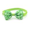 Dogs Flower Collar Festive Shamrocks for Small Medium Girl Dogs Cats Dog Collar Necklaces Flower Costumes