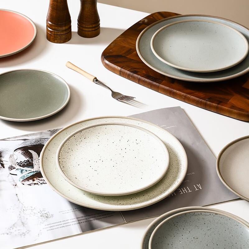 Uto Keramik-Speiseteller im japanischen Stil