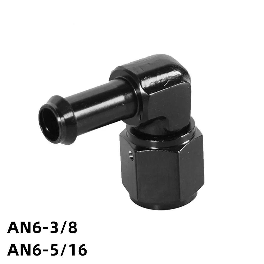 AN6 To 5/16 Inch 8MM Push On Barb Fitting Hose Fuel / Oil / Gas / Water Anti-Leak