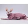 Hairless Cat Clothes, Warm and Soft, Four-Legged Hoodie for Sphynx Cats, Autumn and Winter, Devon Rex, Cornish