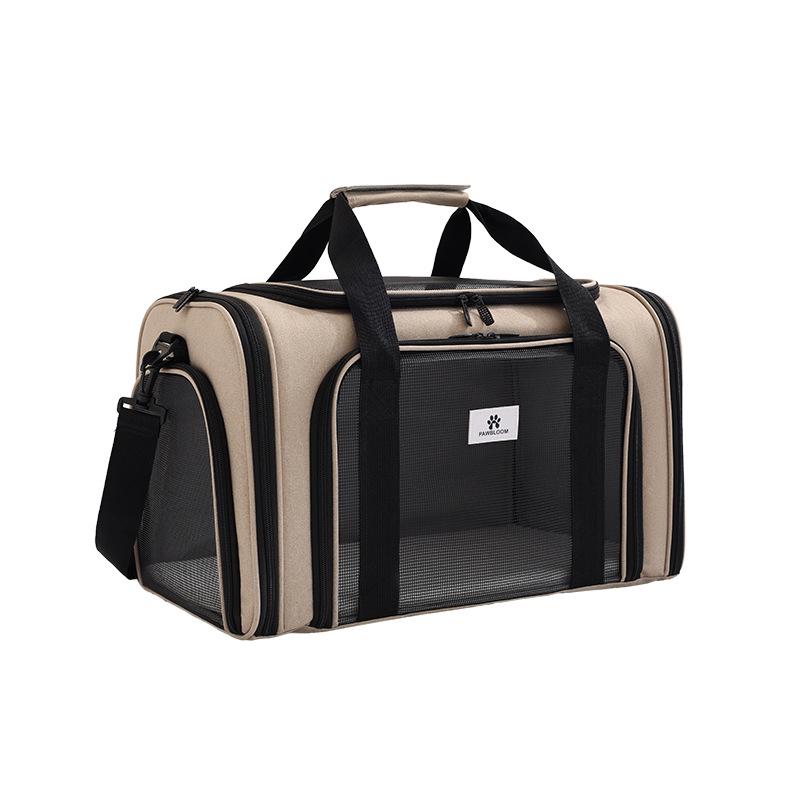 Runhui Foldable Pet Carrier: Breathable, Portable Cat & Dog Bag with Large Capacity