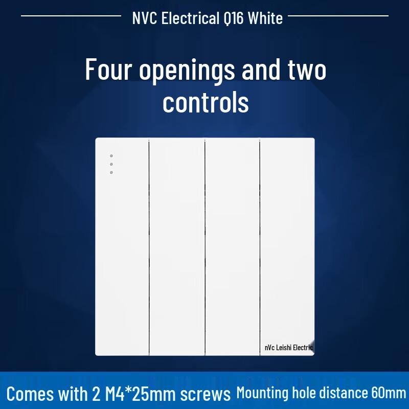 NVC Q16 Series Frameless Wall Switch