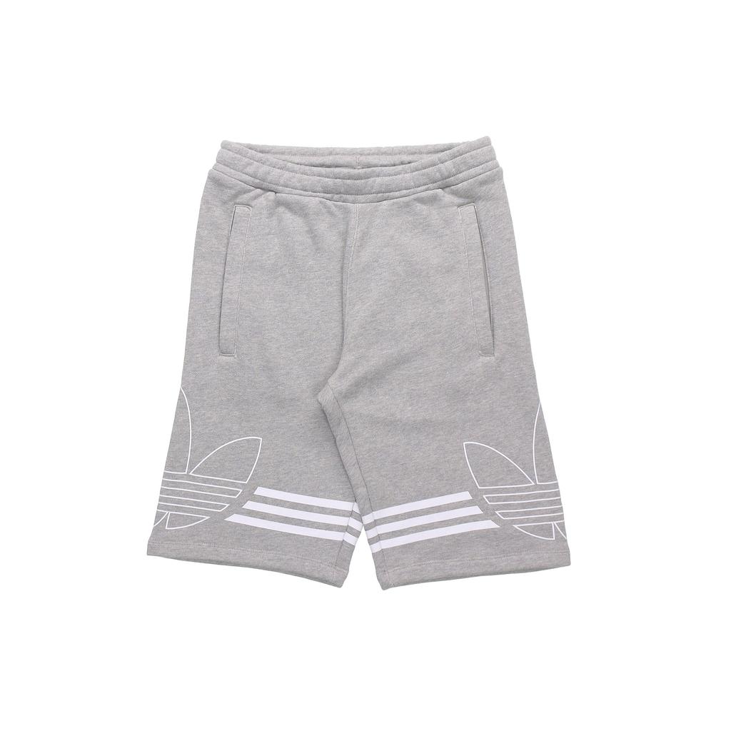 Adidas Originals Trefoil Sports Shorts Men Bottoms Medium-Hemp-Grey ED4697