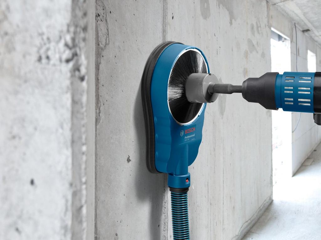 Adaptér pro odsávání prachu Bosch Professional pro vrtání do betonu GDE162, adaptér Kyusin (Bosch)