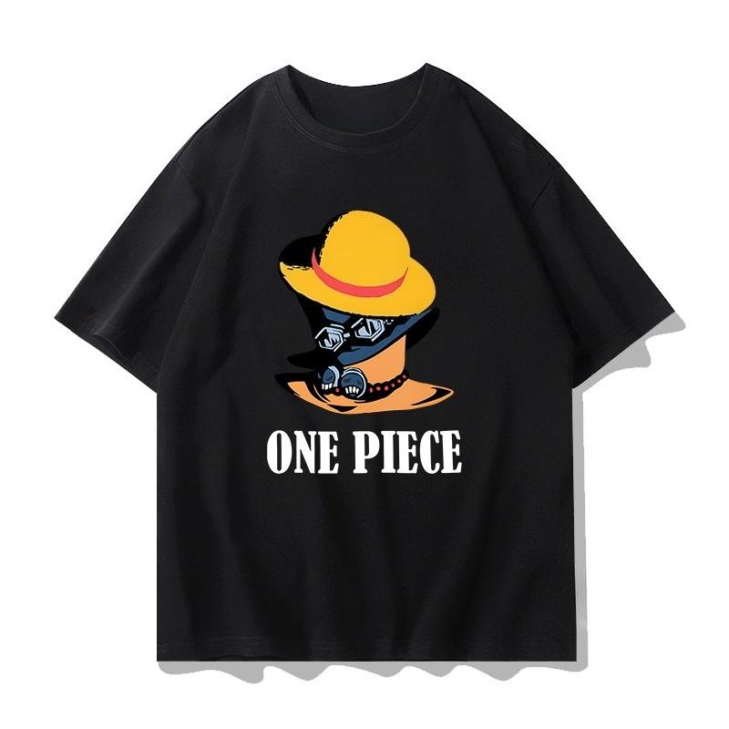 ONE PIECE Joint Tshirt Mens and Womens Summer Peripheral Clothes ACE Sanji Luffy Zoro Shortsleeved Childrens Clothes