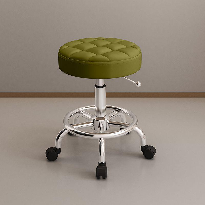 Rotating Hair Salon Barber Chair with Casters