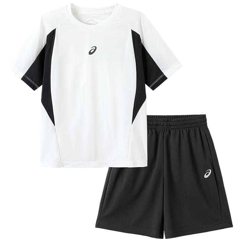 Asics Kids  Summer Quick-Dry T-Shirt & Shorts Set 120
