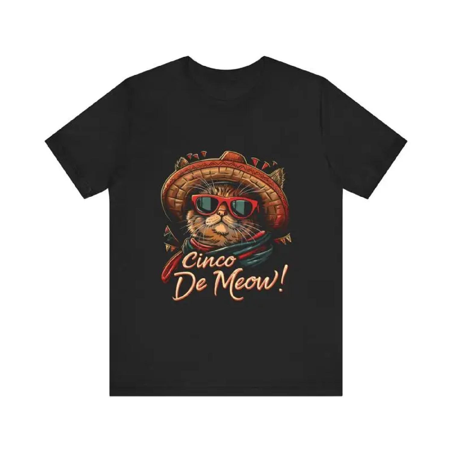 

Cinco de Meow Jersey T Shirt XXXXXL різнокольоровий