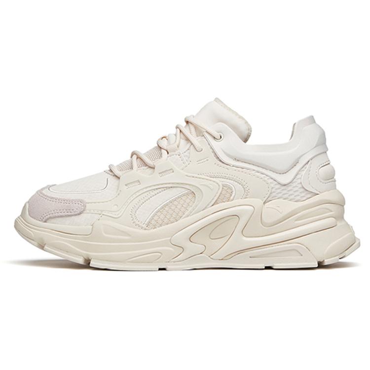 

Anta Millennium 3.0 Fleece lined Abrasion Resistant Cushioning Low top Casual Shoes Women s Ecru 122148890-6 36.5