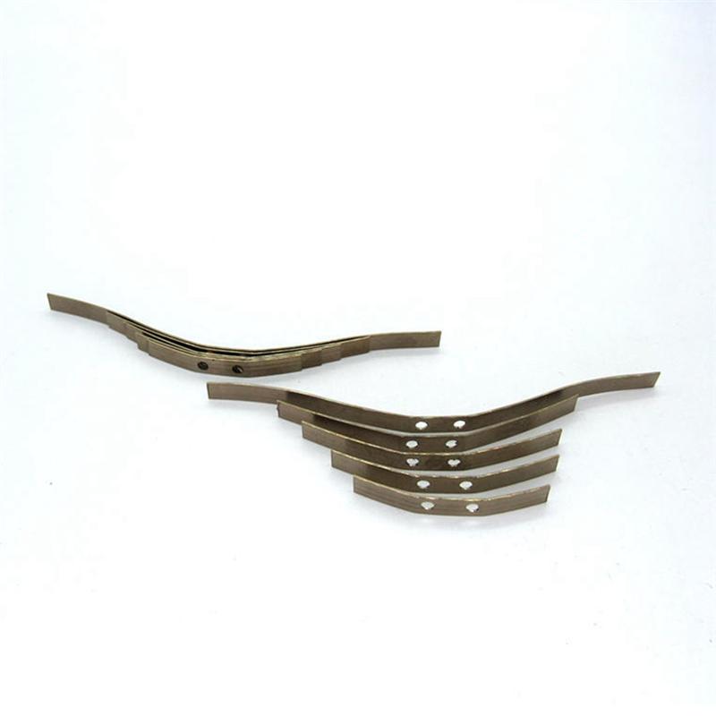 YSUN-8 Pair Steel Shock Absorption Leaf Springs Suspension For WPL B14 B24 B16 B36 1/16 RC Truck Car Parts Accessories,B