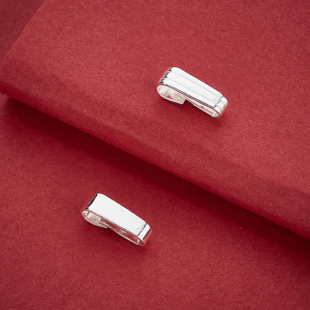 S925 Sterling Silver Openable Melon Seed Necklace Clasp Connector for DIY Jewelry and Jade Pendant Accessories