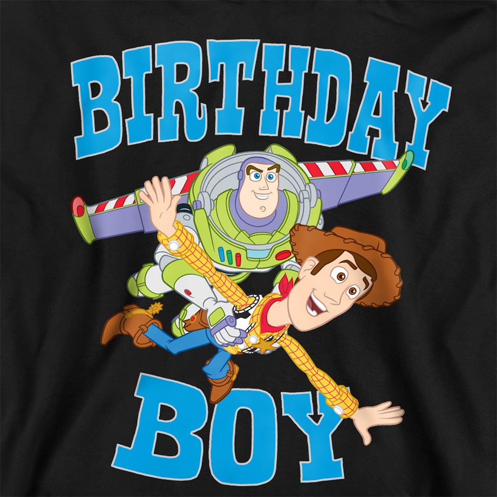 Toy Story Childrens/Kids Birthday Boy Woody & Buzz Lightyear Hoodie