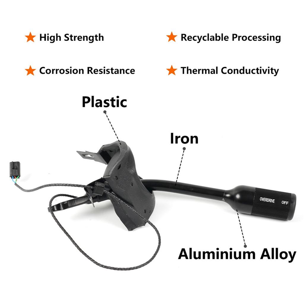 Suitable For F250 F350 F450 F550 Automatic Transmission Gear Shifter Handle Overdrive Switch with Connector Replacement