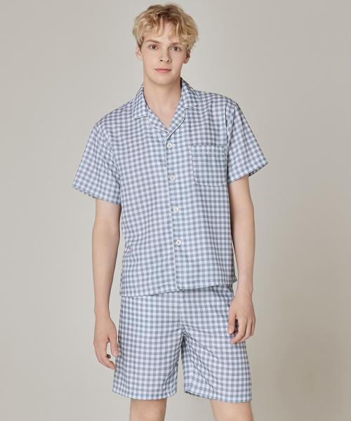 [BYC] Rayon Short-Sleeve Men's Pajama Set [Shipped from Korea] 100% Authentic