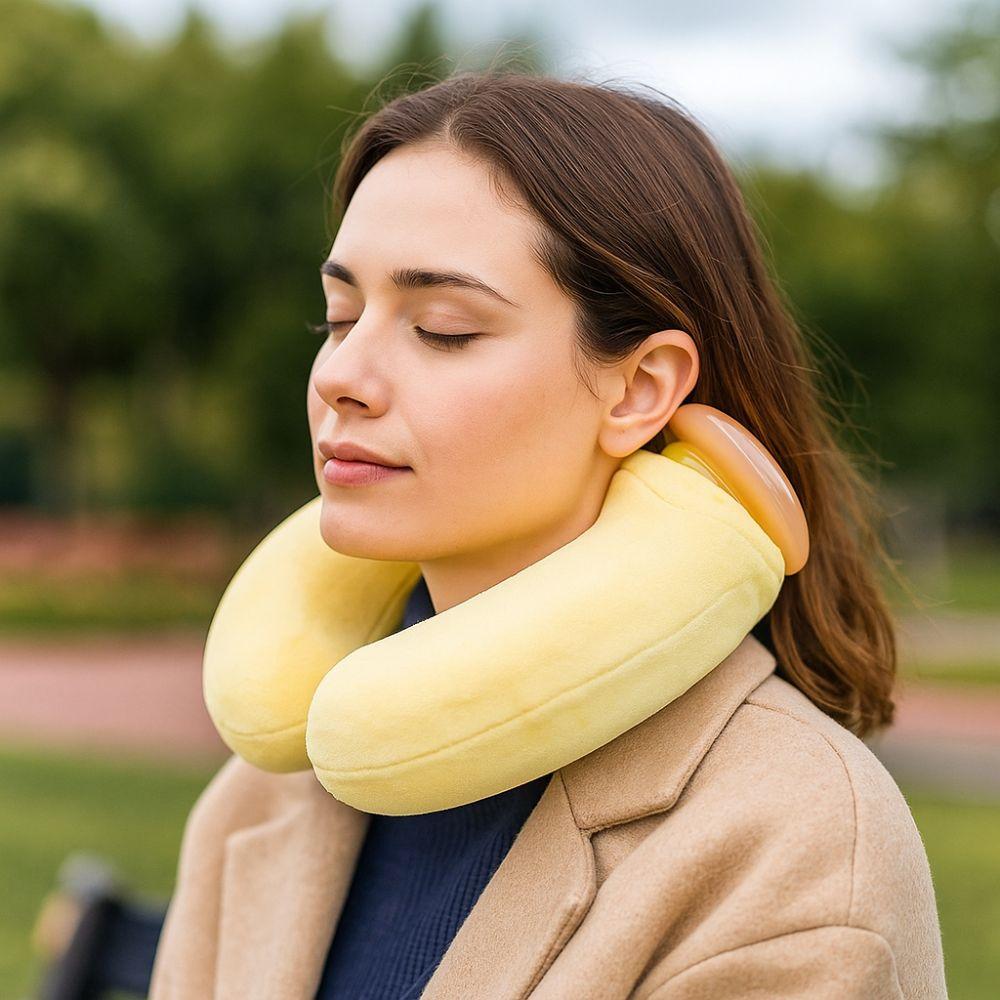 PVC Icy Cooling Neck Bag Portable Hot-water Bag Neck Support Cold Collar Neck Protector  Home Use