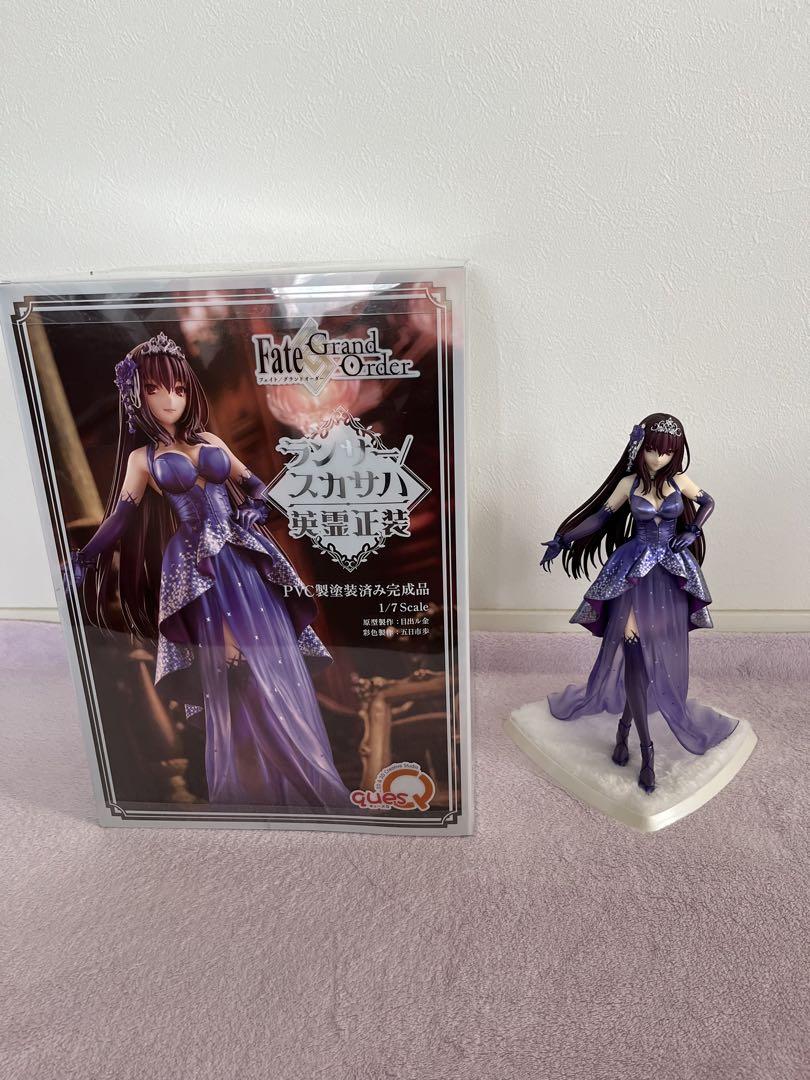

[USED] Ques Q Scathach Heroic Spirit Formal Wear 1/7 Scale Opened Figure